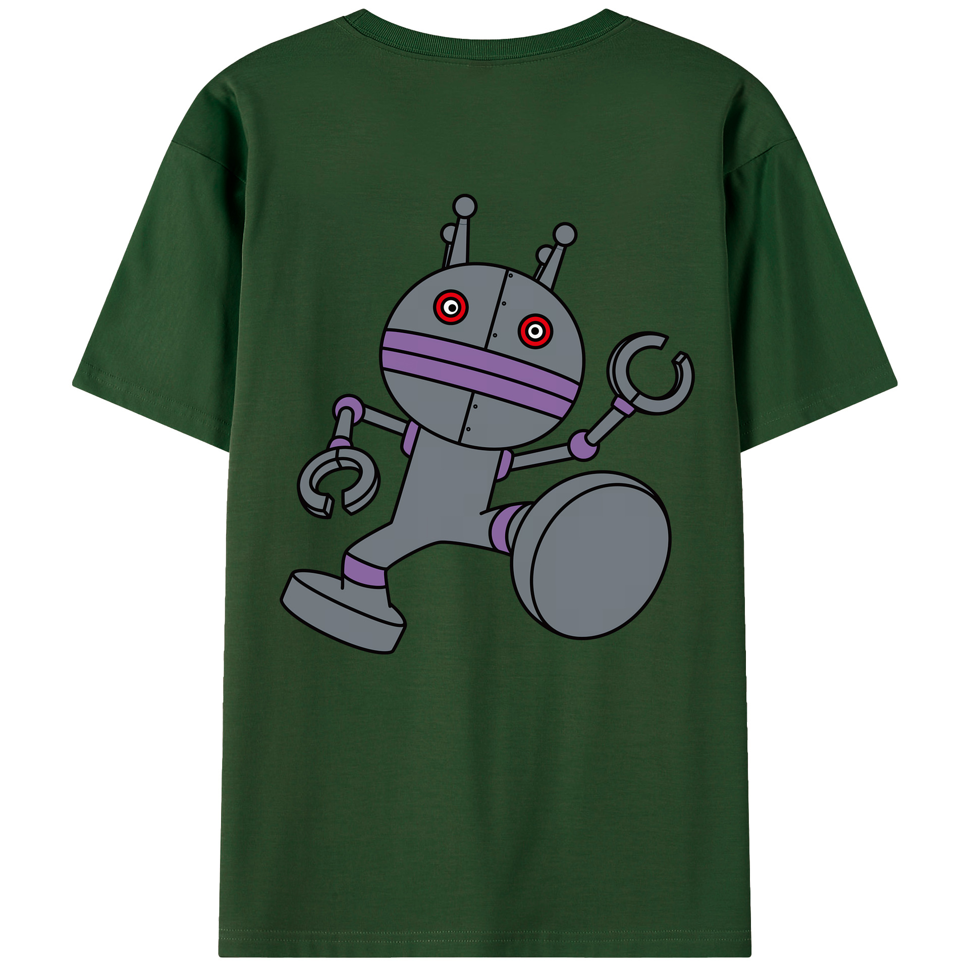 （画像用） アンパンマン Anpanman 綿100％半袖Tシャツ（背面プリント）